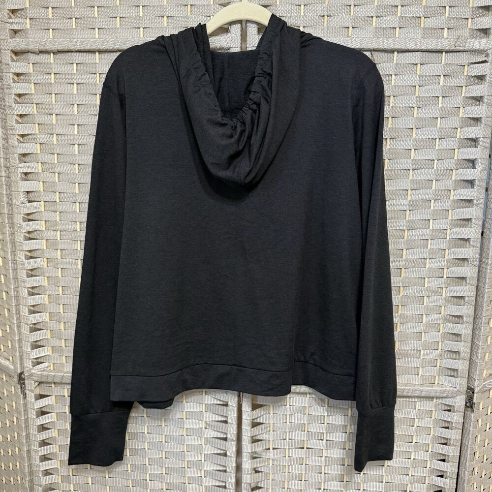 Vuori Women's Halo Essential Hoodie Size XXL Black Heather Dreamknit EUC - Picture 3 of 10